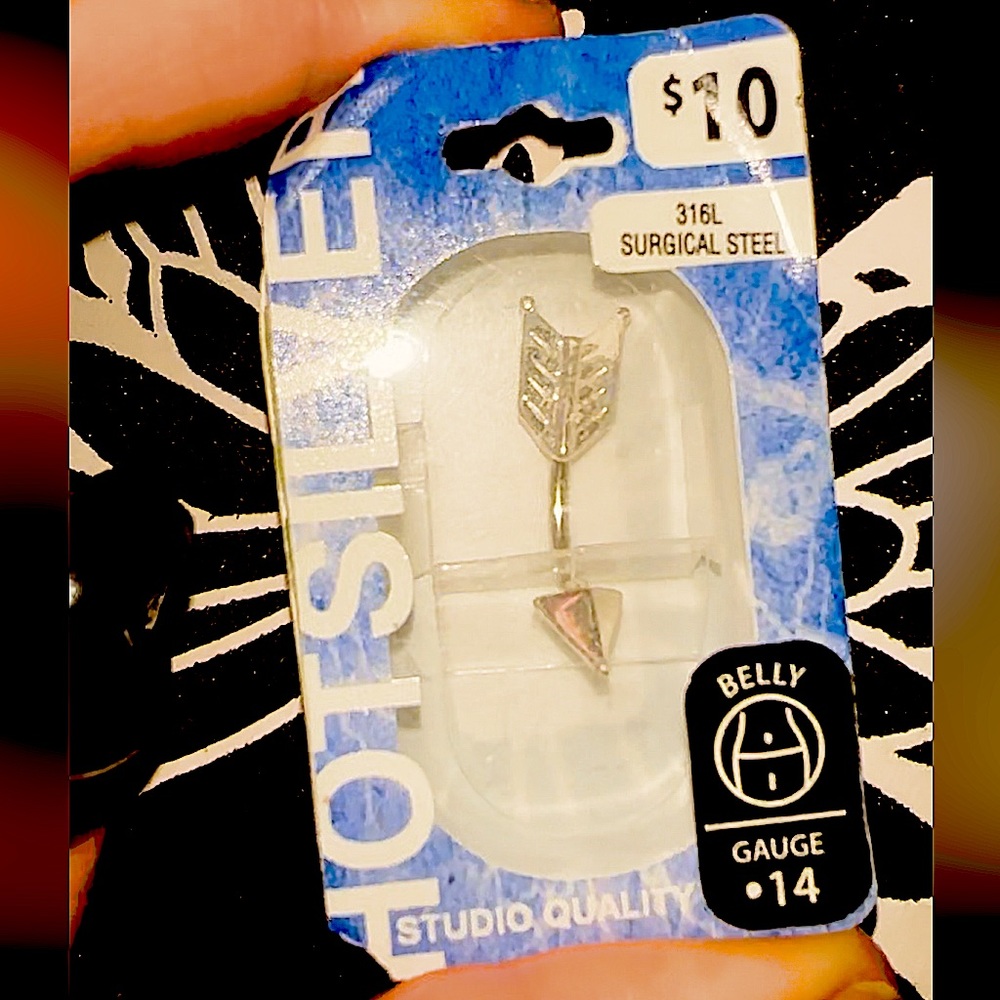 Arrow Belly Button Ring